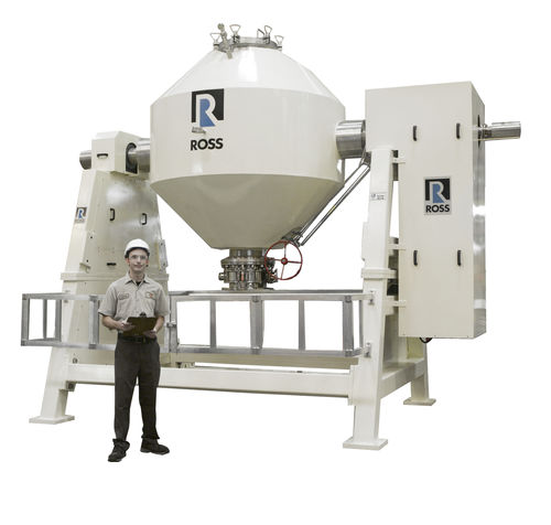 Miscelatore a doppio cono - DCB series - ROSS Mixers - orizzontale / batch / per solidi