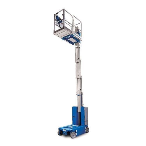 Piattaforma a sfilo verticale mobile - Runabout® GR™-12 - Genie - elettrica / per uso in interni ed esterni / per magazzino