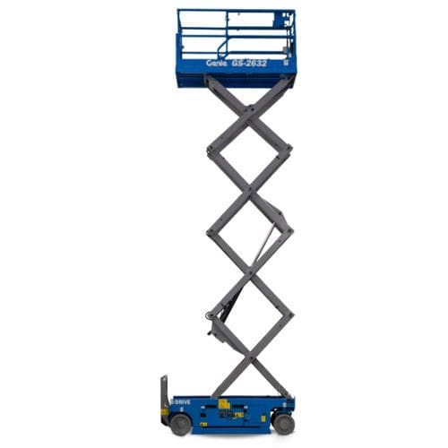 Piattaforma elevatrice a forbice mobile - GS™-2632 - Genie - con alimentazione a batteria / per interno / da esterno