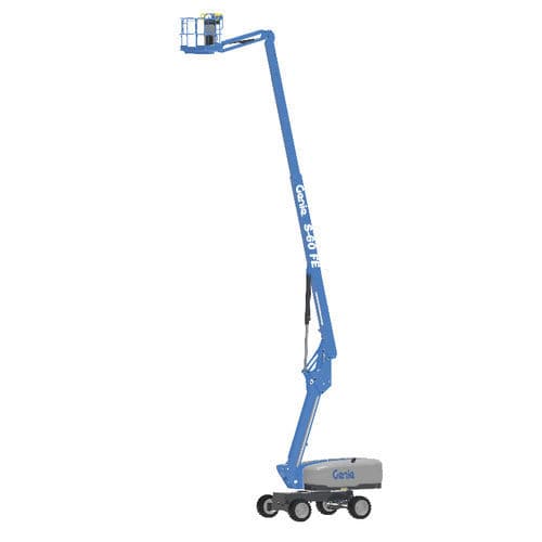 Piattaforma telescopica mobile - S®-60 FE - Genie - ibrida / elettrica / idraulica