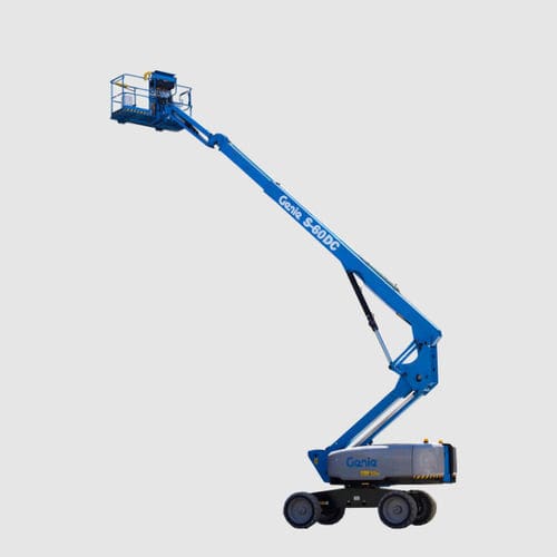 Piattaforma telescopica su ruota - S®-60 DC - Genie - elettrica / idraulica / diesel