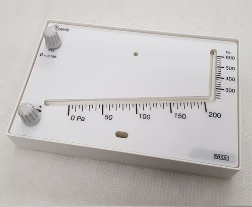 Manometro differenziale - TECHNICIS Filtration - con quadrante / in plastica / a tubo inclinato