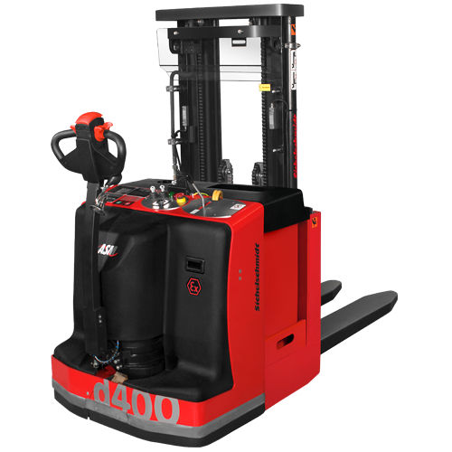 Accatastatore elettrico - d400 Ex - Sichelschmidt - a timone con guida da terra / per pallet / per sollevamento