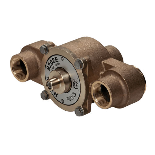 Valvola termostatica di regolazione della temperatura - 9202E  - Haws AG - Headquarters for Europe, Middle East and - in ottone / per acqua / a 3 vie