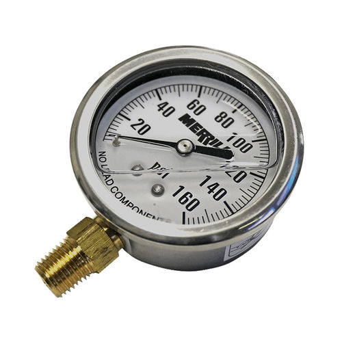 Manometro analogico - 2580702 - Haws AG - Headquarters for Europe, Middle East and - filettato / in acciaio inossidabile / portatile