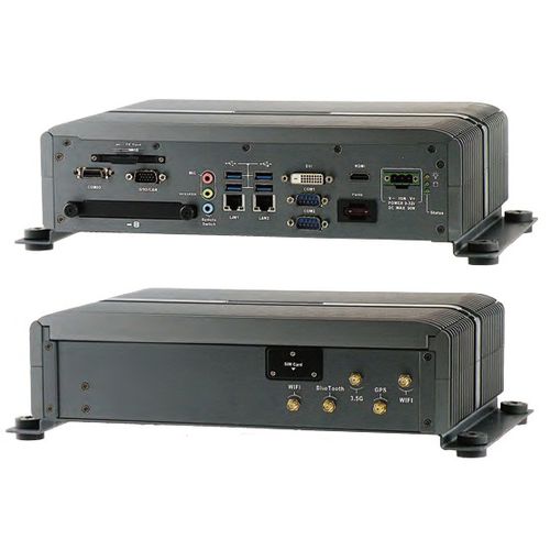 Computer embedded - AIV-HM76V0FL - Acrosser Technology - 3rd generation Intel® core / Bus CAN / WiFi