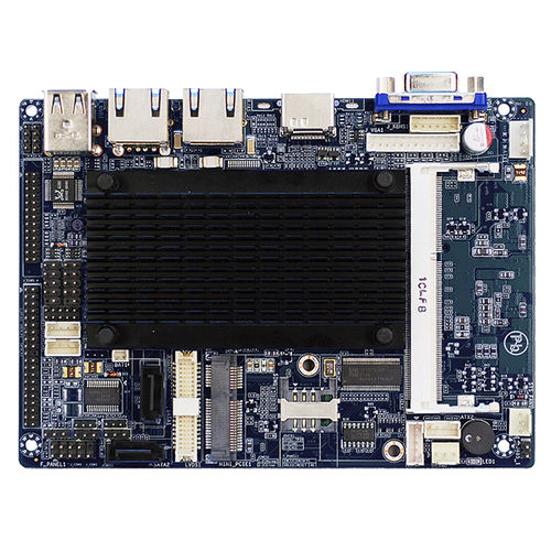 Computer monoscheda 3,5" - AMB-N280S1 - Acrosser Technology - Intel Atom N2800 / USB 2.0