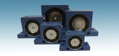Vibratore a rulli - R series - Findeva - pneumatico / rotativo / per multiprodotti