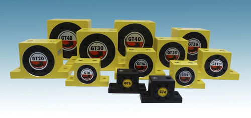 Vibratore a turbina - GT series - Findeva - pneumatico / rotativo / per multiprodotti