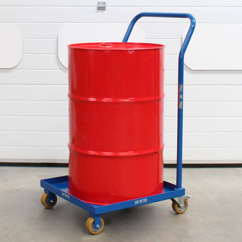 Carrello dolly in plastica - DDL200 - STS - Bespoke Handling Equipment - in metallo / per fusti / per passaggio