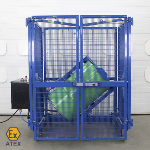 Miscelatore a tamburo - DME01-Ex - STS - Bespoke Handling Equipment - mobile / verticale / continuo