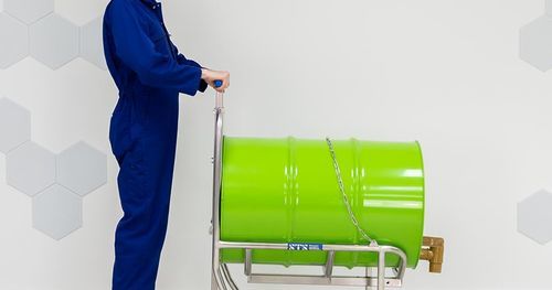 Sollevafusti manuale - DCR01 - STS - Bespoke Handling Equipment - a leva / girevole / in acciaio inossidabile
