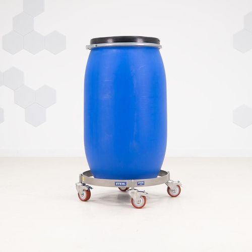 Carrello dolly in metallo - DDL01-SS - STS - Bespoke Handling Equipment - per fusti / per passaggio
