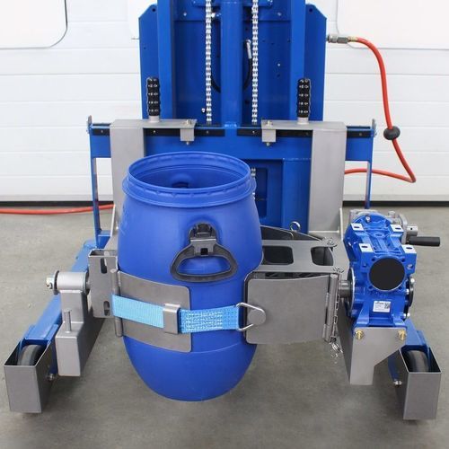 Sollevafusti in acciaio inossidabile - INS01 - STS - Bespoke Handling Equipment - per fusti / ad uso industriale / per l'industria agroalimentare