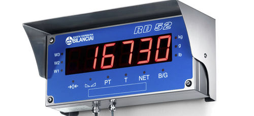 Ripetitore di peso - RD52HL - Soc Coop Bilanciai