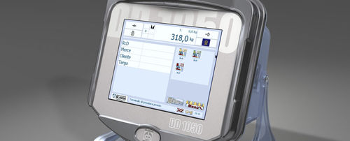 Terminale di pesatura con display grafico LCD - DD 1050  - Soc Coop Bilanciai - con touch screen / benchtop / a parete