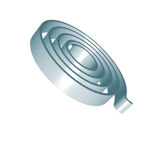 Molla a trazione costante - BAUMANN SPRINGS LTD. - a spirale / in acciaio / per attrezzature elettriche