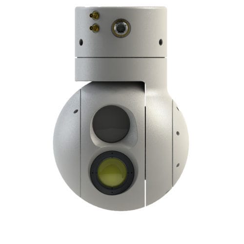 Torretta girostabilizzata 2 assi - Temis XL14HD - MERIO - per drone / leggera / ad alta precisione