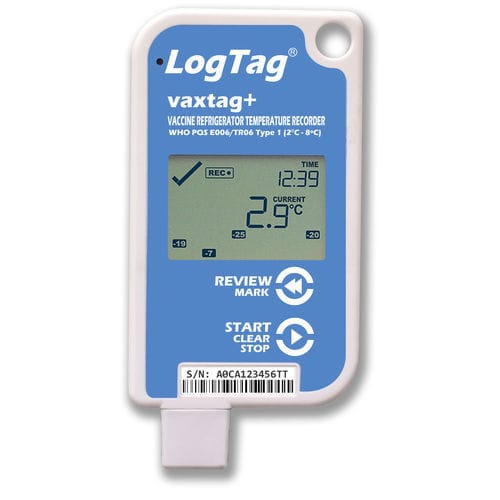 Data logger di temperatura - VAXTAG+  - Logtag - USB / con display LCD / per controllo