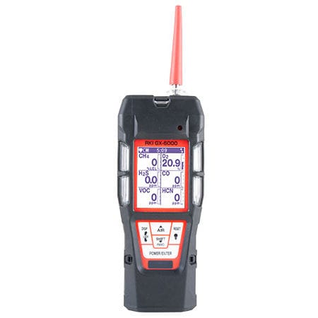 Rilevatore multigas - GX-6000 - RKI Instruments - O2 / di CO / di COV
