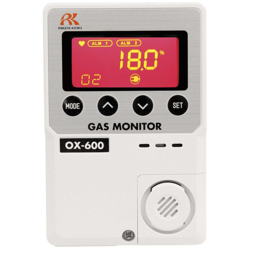 Rilevatore di gas - OX-600 - RKI Instruments - di ossigeno / a diffusione / per uso interno