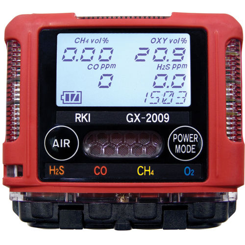 Rilevatore multigas - GX-2009  - RKI Instruments - H2S / O2 / CH4