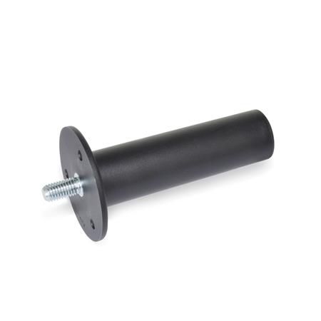 Impugnatura in poliammide - GN 539.2 - Otto Ganter GmbH & Co. KG - in plastica rinforzata con fibre / cilindrica