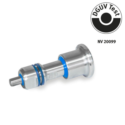 Pistoncino a molla in acciaio inossidabile - GN 8170 - Otto Ganter GmbH & Co. KG