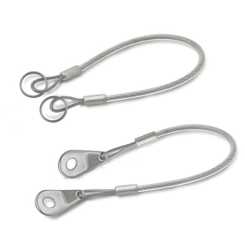 Cavo di sicurezza in acciaio inossidabile - GN 111.8 - Otto Ganter GmbH & Co. KG - flessibile