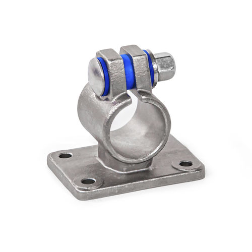 Connettore per tubi rotondo - GN 146.5 - Otto Ganter GmbH & Co. KG - in acciaio inossidabile / con base