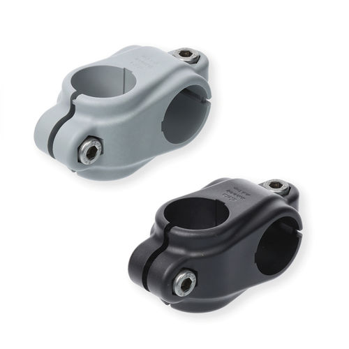 Connettore per tubi rotondo - GN 132.9 - Otto Ganter GmbH & Co. KG - in acciaio inossidabile / regolabile