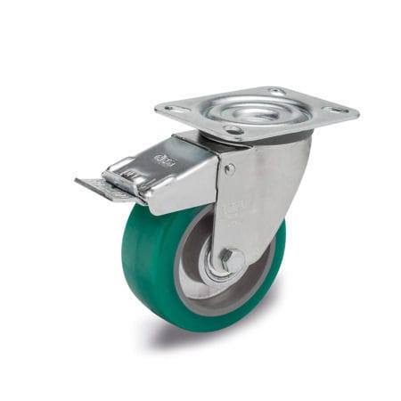 Ruota fissa - GN 22886 - Otto Ganter GmbH & Co. KG - girevole / in polietilene / per carrello