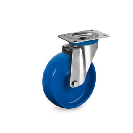 Ruota girevole - GN 22892 - Otto Ganter GmbH & Co. KG - fissa / con piastra girevole / per carrello