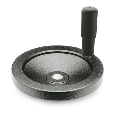 Volante di manovra - GN 323 - Otto Ganter GmbH & Co. KG - pieno / in alluminio / in plastica