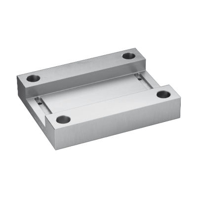 Piastra lavorata in acciaio perforata - KR20/b1xl1xs1xb4xt1/Mat - HASCO