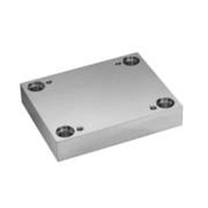 Piastra lavorata in acciaio perforata - K252/b1xl1xs1/Mat - HASCO - per stampi e utensili