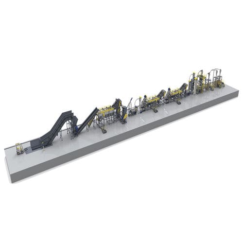 Unità di riciclaggio per materie plastiche - URBAN - BORETECH - con granulazione / per separazione di metalli / mediante triturazione