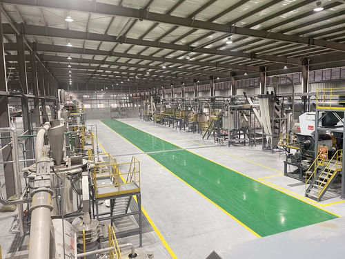 Unità di riciclaggio PET - TL9000-02 - BORETECH - per bottiglie / con granulazione / per separazione di metalli