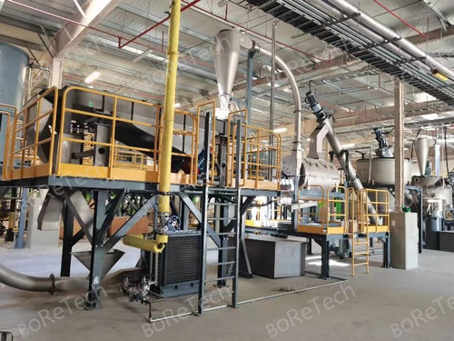 Unità di riciclaggio PET - TL6000-04 - BORETECH - per bottiglie / con granulazione / per separazione di metalli