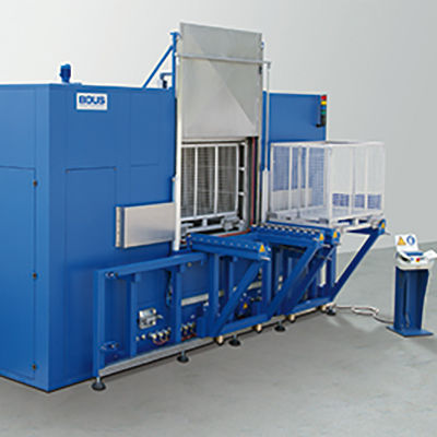 Sistema di pulizia a spruzzo - CeBeCo® TROWAMAT® - BOUS International Maschinenbau - automatico / compatto / in acciaio inossidabile