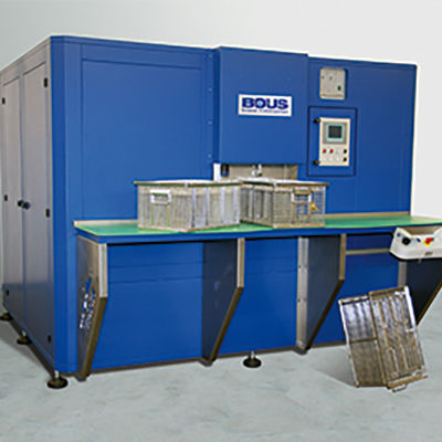 Sistema di pulizia ad ultrasuoni - CeBeCo® Trowamat® “Kombi” - BOUS International Maschinenbau - a spruzzo / a immersione / automatico