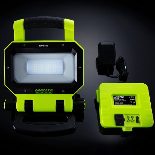 Lampada portatile LED - SLR-5500 - Unilite - ricaricabile / a batteria / magnetica