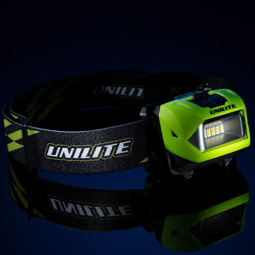 Torcia frontale LED - PS-HDL6R - Unilite - da lavoro / a batteria / ricaricabile