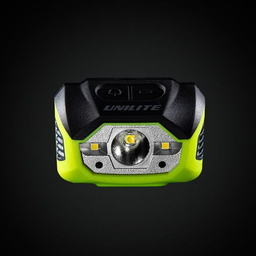 Torcia frontale LED - HL-7R - Unilite - di alta potenza / a batteria / ricaricabile