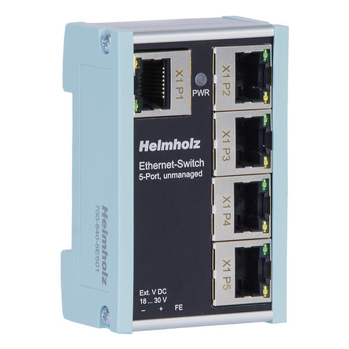 Switch Ethernet non gestibile - FLEXtra FLAT - Helmholz GmbH & Co. KG - 8 porte / 8 porte / 5 porte