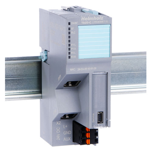 Accoppiatore elettrico - TB20  - Helmholz GmbH & Co. KG - ProfiNet / I/O / di bus