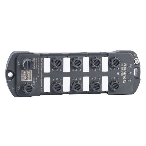 Switch Ethernet gestibile - FLEXtra  - Helmholz GmbH & Co. KG - 8 porte / ProfiNet / ad armadio