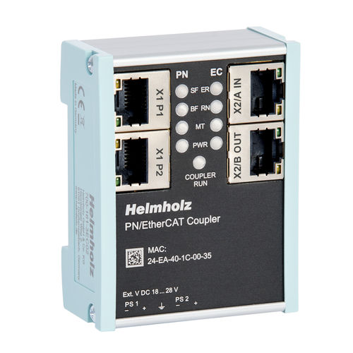 Accoppiatore EtherCAT - 700-161-3EC02 - Helmholz GmbH & Co. KG - ProfiNet / I/O / di bus di campo