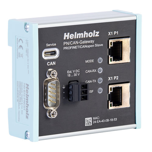 Gateway di comunicazione - 700-672-PNC01 - Helmholz GmbH & Co. KG - di media / USB / CAN Bus