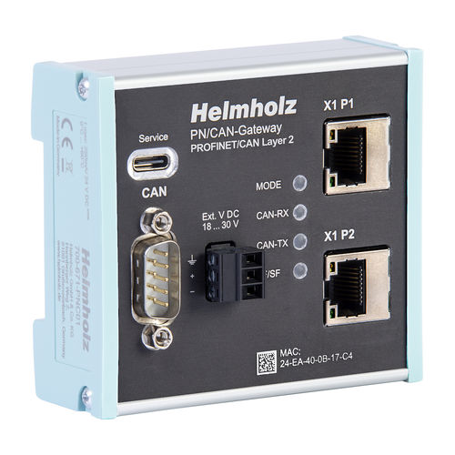 Gateway di comunicazione - 700-671-PNC01 - Helmholz GmbH & Co. KG - di media / USB / CAN Bus